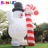 Glowing Snowman Inflatable