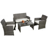 Contemporary Comfort Patio Set