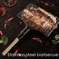 Non-Stick BBQ Grilling Basket: Grill Like a Pro!