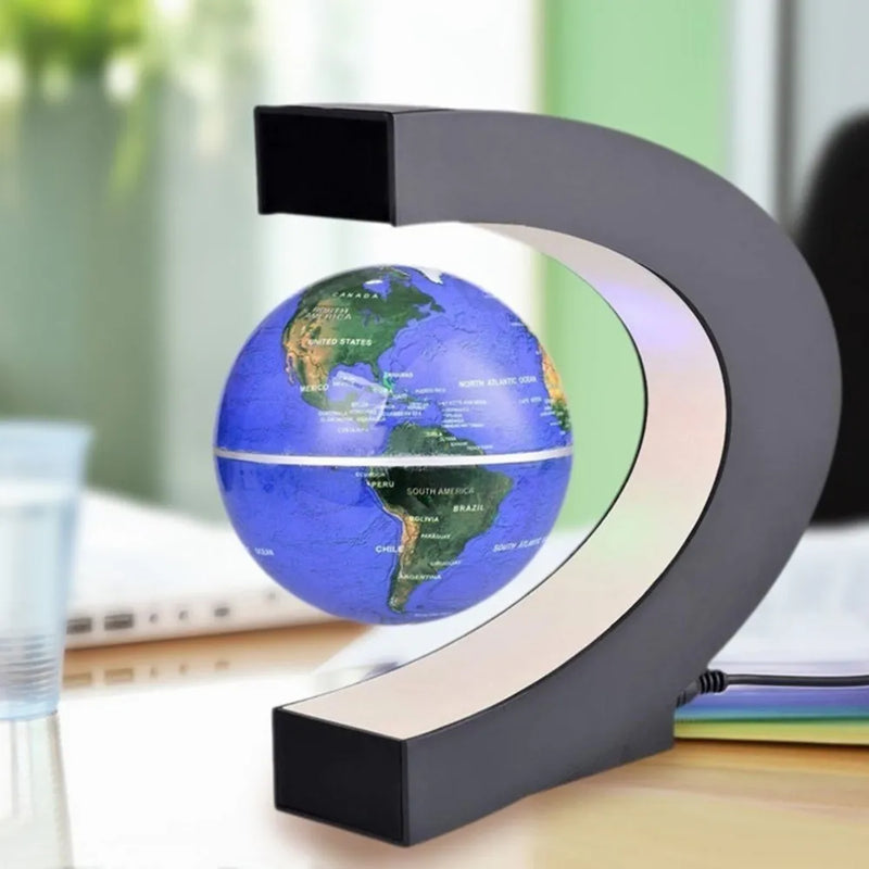 Magnetic Levitation Floating Globe with LED Light