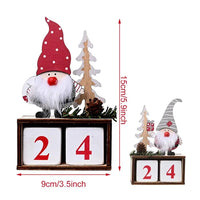 Santa Claus Advent Ornaments