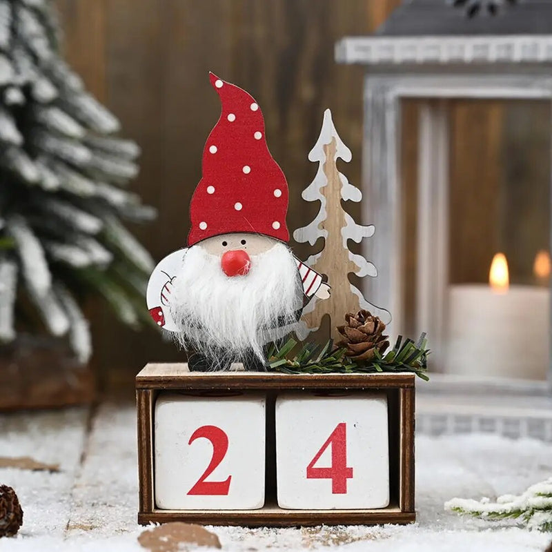 Santa Claus Advent Ornaments