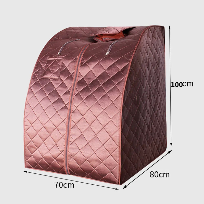 Portable Far Infrared Sauna Personal Folding Home Sauna Spa  Dry Portable Sauna Bath Carbon fiber plate heating Lose Weight