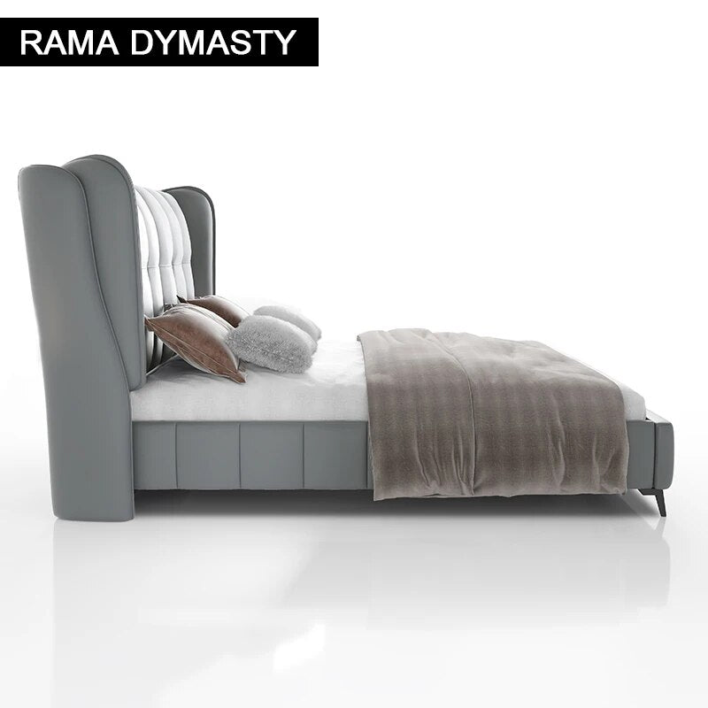 Modern Leather Dream Bed