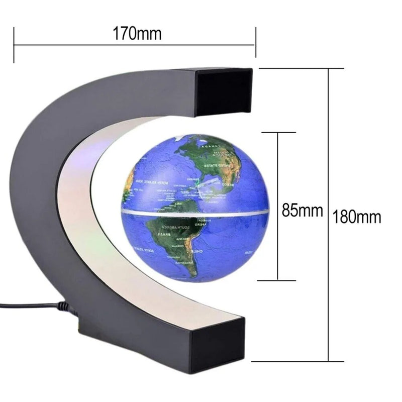 Magnetic Levitation Floating Globe with LED Light