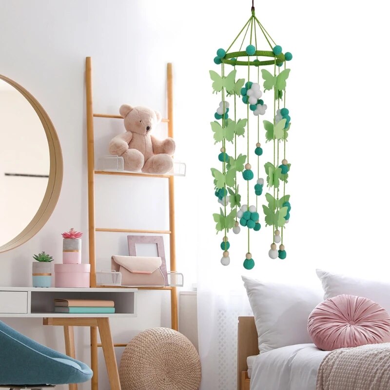 Butterfly Hair Ball Chime