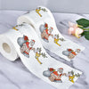 NEW Christmas Pattern Series Print Roll Paper Toilet Paper Santa Claus Reindeer Decoration Supplies Theme Holiday New Year Gifts