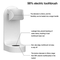 Space-Saving Electric Toothbrush Holder