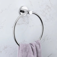 Chrome Bathroom Essentials Set