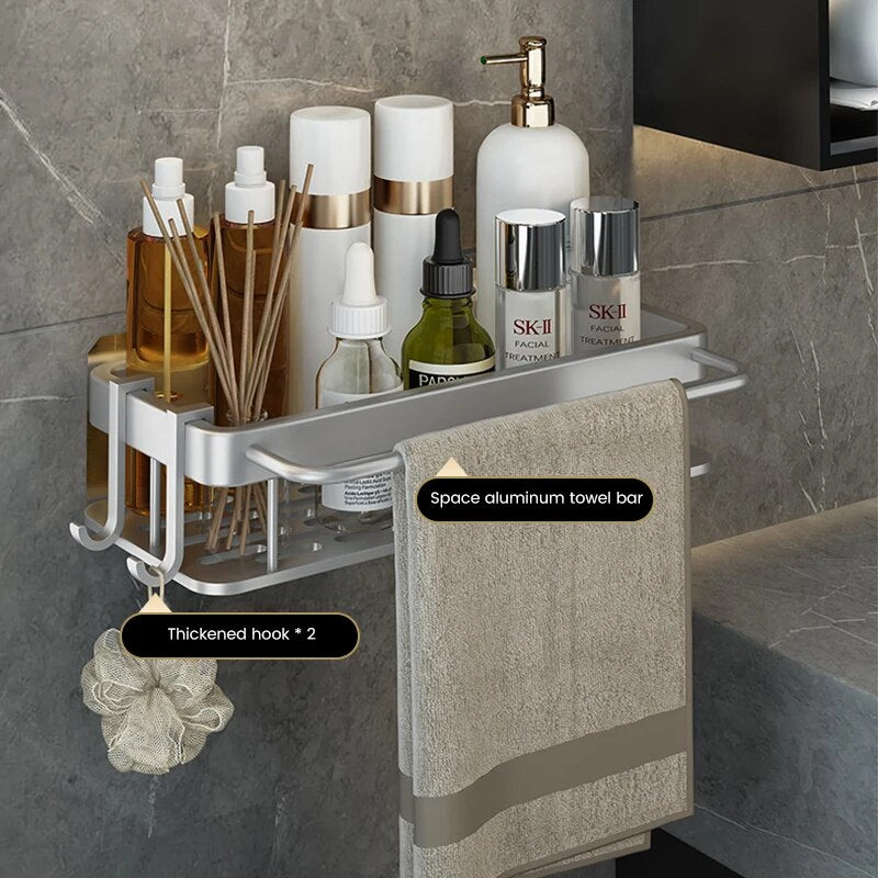 RustProof Aluminum Bathroom Organizer