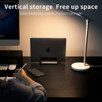 Vertical Laptop Stand: Space-Saving 3-in-1 Dock