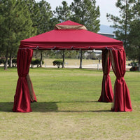 Aluminum Luxury Patio Gazebo Tent