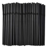 100Pcs 8" Disposable Drinking Straws Black White Long Flexible Milk And Juice Straw Wedding Party Supplies Kitchen Accessories