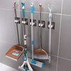 Wall-Mounted Mop Organizer