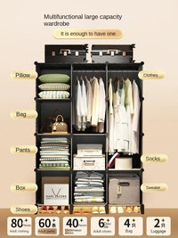 Collapsible Multifunction Wardrobe