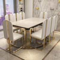 Exquisite Marble Dining Set