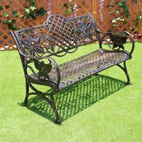 Aluminum Courtyard Love Seater