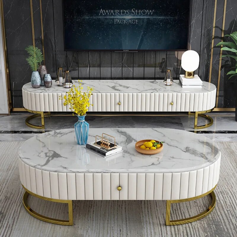 Marble Elegance Coffee Table