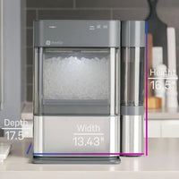 GE Profile Opal 2.0 | Countertop Nugget Ice Maker with Side Tank | Ice Machine with WiFi Connectivity | Smart Home Kitchen