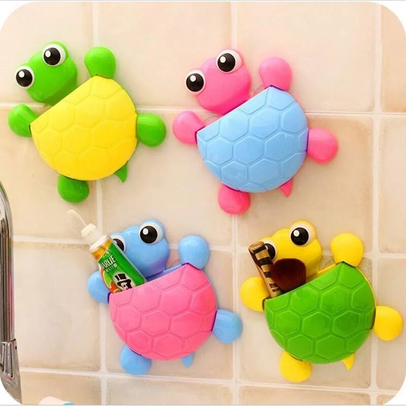 Cartoon Tortoise Toothbrush Holder