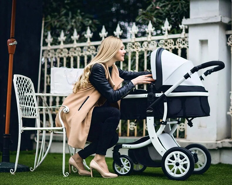 Convertible Luxury Baby Stroller: The Ultimate Ride