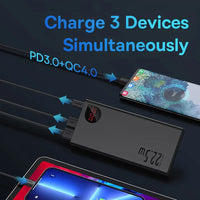 Metal Power Bank: Fast Charging, Large Capacity, Digital Display