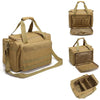 Tactical Range Bag Molle System 600D Waterproof Gun Shooting Pistol Case Pack Khaki Hunting Accessories Tools Sling Bag Camping