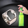 Multi-Function Stainless Steel Ring-Shape Opener Beer Bottle Opener Anti-injury Portable Bar Bartender Tool