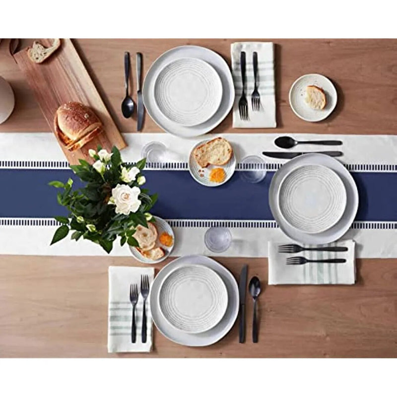 Navy Blue Linen Table Runners