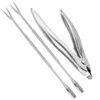 Seafood Tools Set: Crack, Fork, and Opener