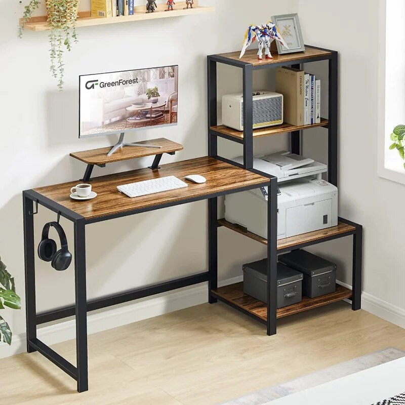 Reversible Storage Computer Desk