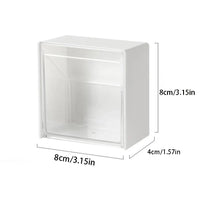 Clamshell Swab & Makeup Storage Box