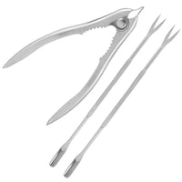 Seafood Tools Set: Crack, Fork, and Opener