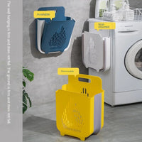 Wall-Mounted Foldable Dirty Clothes Basket