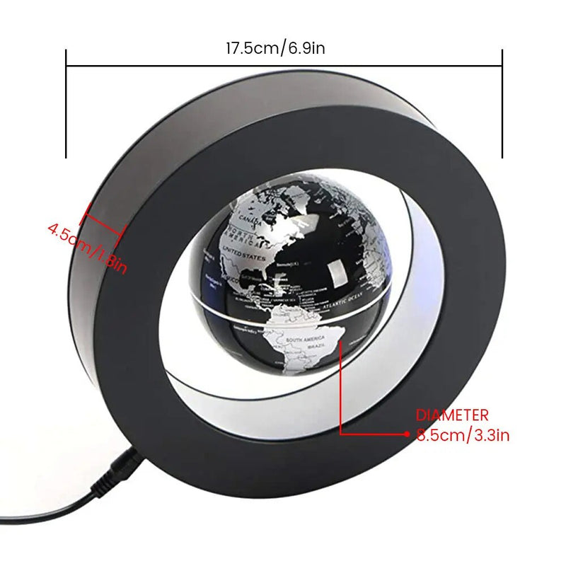 Magnetic Floating Globe Light