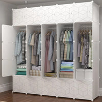 Lockable Dustproof Wardrobe Storage