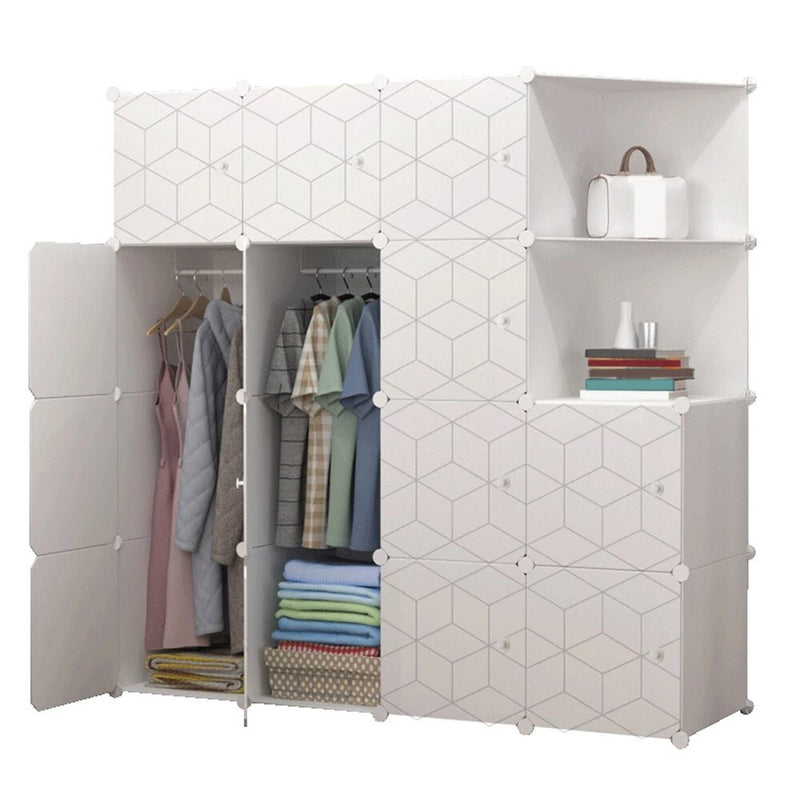 Lockable Dustproof Wardrobe Storage