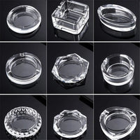 Elegant Glass Cigar Ashtray