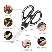 Multifunctional Stainless Steel Kitchen Scissors