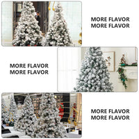 Artificial Christmas Tree Supply Simulated White Light House Decorations Home Scene Layout Prop Adorable Xmas Classic Trees