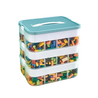 Adjustable Lego-Compatible Storage Container