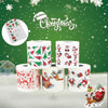 NEW Christmas Pattern Series Print Roll Paper Toilet Paper Santa Claus Reindeer Decoration Supplies Theme Holiday New Year Gifts