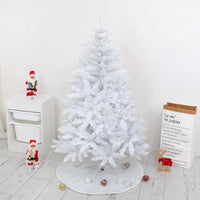 Festive PVC Christmas Tree - 4 Sizes: Joyful Evergreen