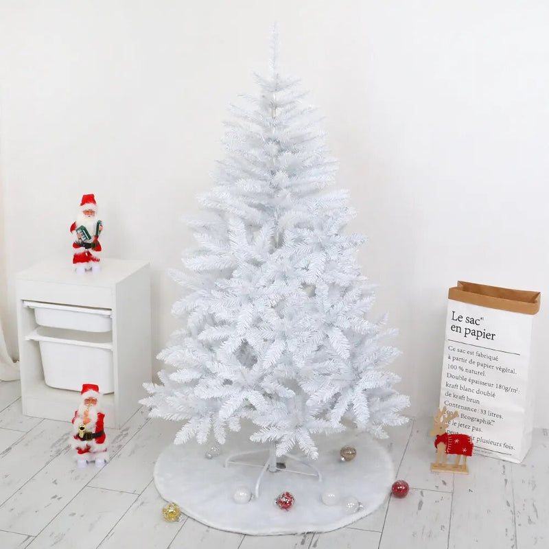 Festive PVC Christmas Tree - 4 Sizes: Joyful Evergreen