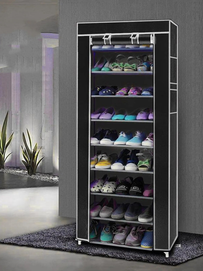 Space-Saving Shoe Cabinet