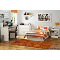 2-Shelf Open Bedroom Storage Nightstand: Versatile & Modern