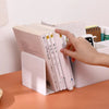 2-in-1 Desk Organizer: Pen Holder & Book Stand