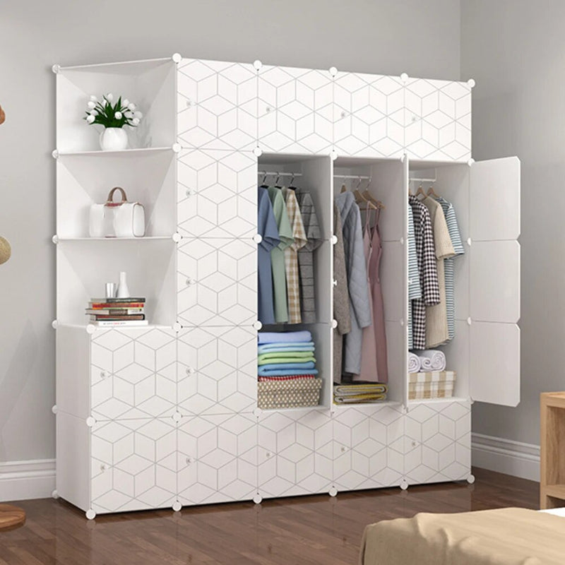 Lockable Dustproof Wardrobe Storage