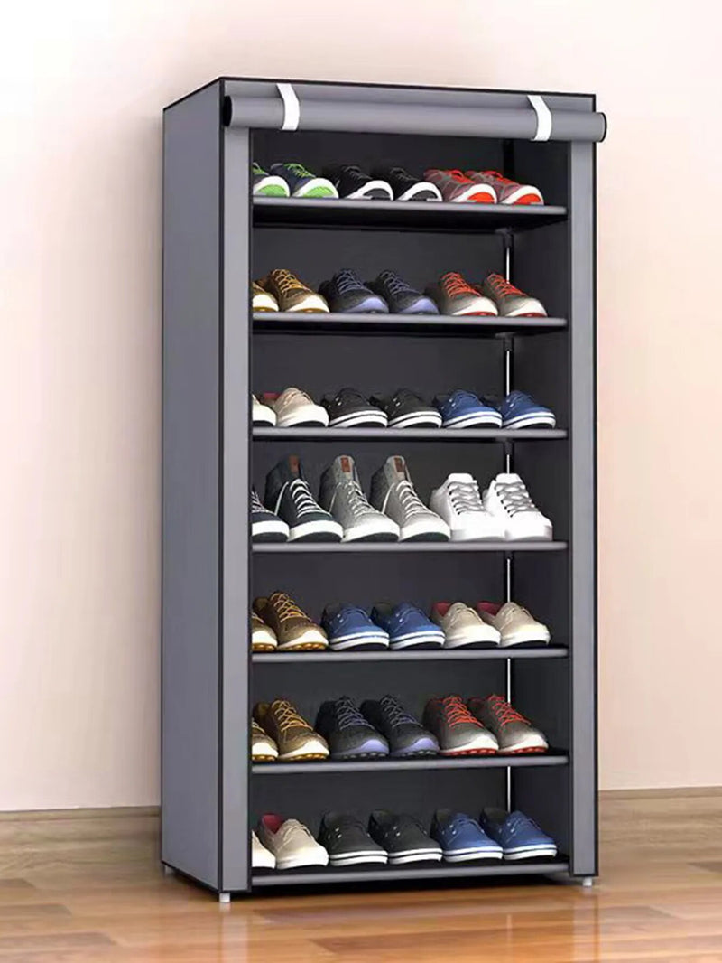 Space-Saving Shoe Cabinet