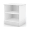 2-Shelf Open Bedroom Storage Nightstand: Versatile & Modern